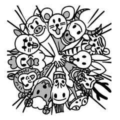 CHINESE ZODIAC 12 laughter