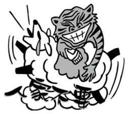 CHINESE ZODIAC 12 laughter sticker #7834397