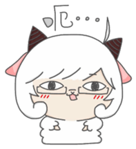 Aries-Warm goat Jun sticker #7835346