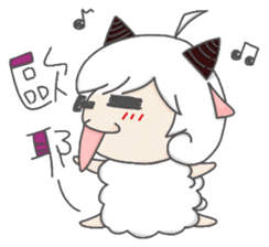 Aries-Warm goat Jun sticker #7835371
