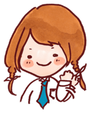 Ao-chan | Student life Ver.2 sticker #7835576