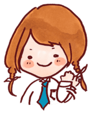 Ao-chan | Student life Ver.2 sticker #7835576