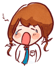 Ao-chan | Student life Ver.2 sticker #7835578