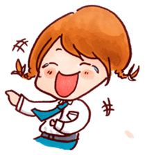 Ao-chan | Student life Ver.2 sticker #7835581