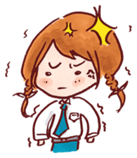 Ao-chan | Student life Ver.2 sticker #7835584