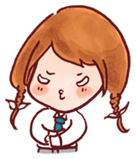 Ao-chan | Student life Ver.2 sticker #7835588