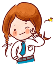 Ao-chan | Student life Ver.2 sticker #7835591