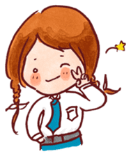 Ao-chan | Student life Ver.2 sticker #7835591