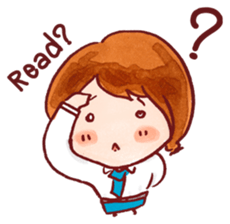 Ao-chan | Student life Ver.2 sticker #7835592