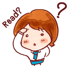 Ao-chan | Student life Ver.2 sticker #7835592