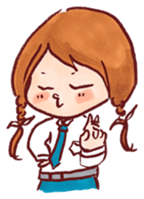 Ao-chan | Student life Ver.2 sticker #7835596