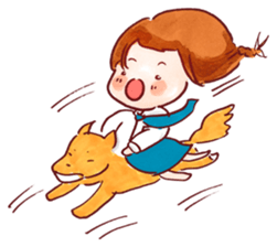 Ao-chan | Student life Ver.2 sticker #7835599