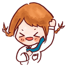 Ao-chan | Student life Ver.2 sticker #7835601