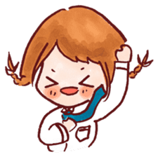 Ao-chan | Student life Ver.2 sticker #7835601