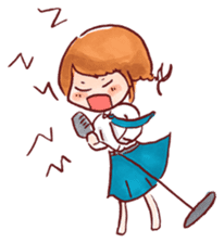 Ao-chan | Student life Ver.2 sticker #7835604