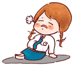 Ao-chan | Student life Ver.2 sticker #7835607