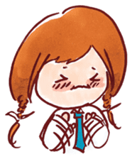 Ao-chan | Student life Ver.2 sticker #7835609