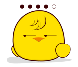 Blood sugar chicken  happy day. sticker #7835613