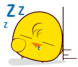 Blood sugar chicken  happy day. sticker #7835622