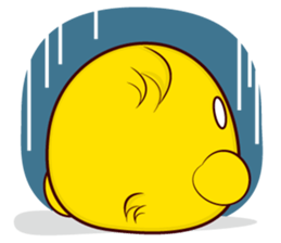 Blood sugar chicken  happy day. sticker #7835627