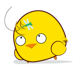 Blood sugar chicken  happy day. sticker #7835630