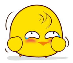 Blood sugar chicken  happy day. sticker #7835639