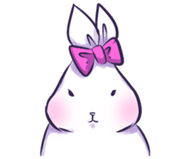 Whit Rabbit sticker #7835853