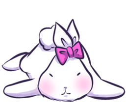Whit Rabbit sticker #7835854