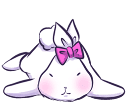 Whit Rabbit sticker #7835854