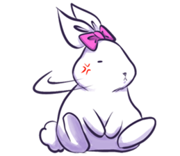 Whit Rabbit sticker #7835857
