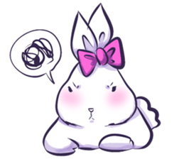 Whit Rabbit sticker #7835859