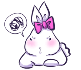 Whit Rabbit sticker #7835859