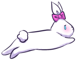 Whit Rabbit sticker #7835862