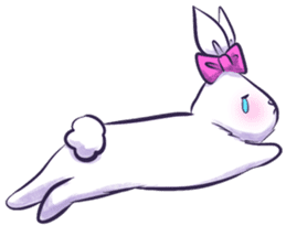 Whit Rabbit sticker #7835862