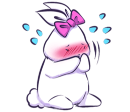 Whit Rabbit sticker #7835867