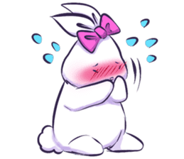 Whit Rabbit sticker #7835867