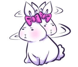 Whit Rabbit sticker #7835871