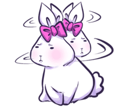 Whit Rabbit sticker #7835871