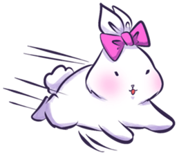 Whit Rabbit sticker #7835875
