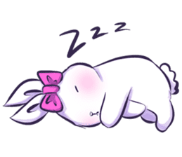 Whit Rabbit sticker #7835877