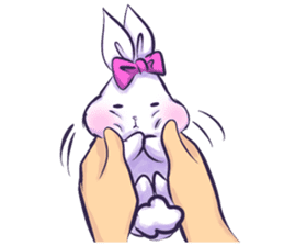 Whit Rabbit sticker #7835878