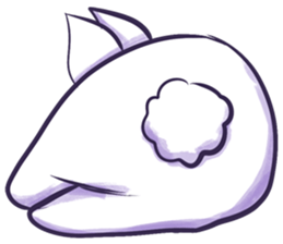 Whit Rabbit sticker #7835880