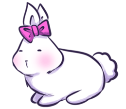 Whit Rabbit sticker #7835881
