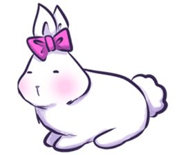 Whit Rabbit sticker #7835881