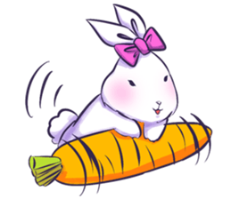 Whit Rabbit sticker #7835882