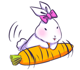 Whit Rabbit sticker #7835882
