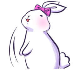 Whit Rabbit sticker #7835885