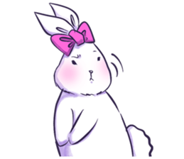 Whit Rabbit sticker #7835886