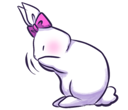 Whit Rabbit sticker #7835887