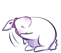 Whit Rabbit sticker #7835889